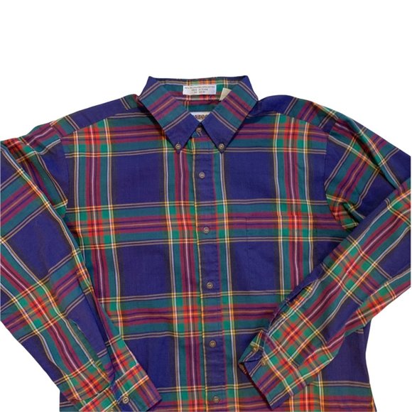Vintage Mcgregor Tartan Collection Button Down Shirt M - Picture 2 of 5
